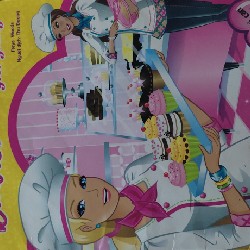 Sách Barbie học làm bánh