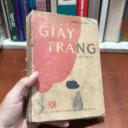 [Sách 8x] - II Tiểu Thuyết: Giấy Trắng - Triệu Xuân - 1985 797580