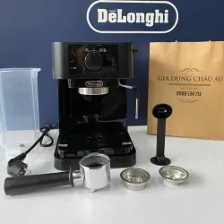 ☕ Máy pha cà phê De’Longhi EC230.BK – Espresso chuẩn Ý, crema dày mịn tại nhà! 730809