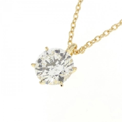 K18YG Dây chuyền kim cương 0.742CT H SI2 3EXT - Hàng hiệu Chính hãng 880478