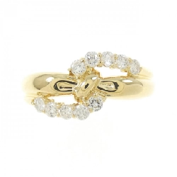 Nhẫn kim cương K18YG 0.30CT 673575