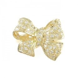 Nhẫn kim cương hình ruy băng K18YG 0.30CT - Hàng hiệu Authentic 851360