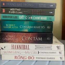 - Combo J. K. Rowling : bao gồm + Con chim khát tổ + Con tằm