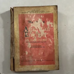 Văn phạm Anh ngữ - Nguyễn Kính Đốc 1022478