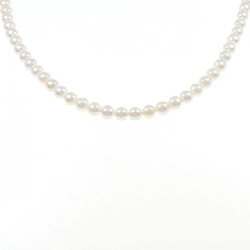 Dây chuyền ngọc trai Akoya với khóa bạc 6.0-6.5mm - Hàng hiệu Authentic