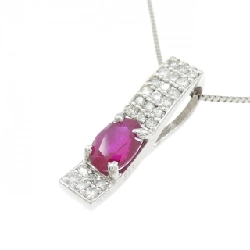 Dây chuyền ruby PT900/PT850 1.00CT - Hàng hiệu Chính hãng 856986