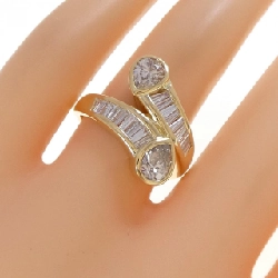 Nhẫn kim cương K18YG - Hàng hiệu Authentic 850527