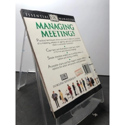 Managing Meetings DK Essential Managers mới 85% bẩn nhẹ Tim Hindle HPB1908 NGOẠI VĂN 351597