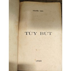 TÙY BÚT - NGUYỄN TUÂN (SÁCH ĐÓNG LẠI BÌA CỨNG )