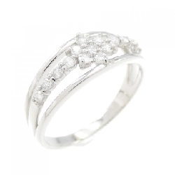 Nhẫn kim cương hoa PT 0.30CT - Hàng hiệu Authentic