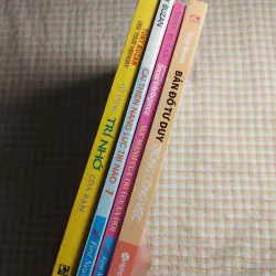 ✨ COMBO 4 SÁCH TONY BUZAN – KÍCH HOẠT NÃO BỘ, NÂNG TẦM TƯ DUY ✨ 713464