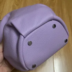 Balo nữ 15 x31x10 da thật 2hand 996726