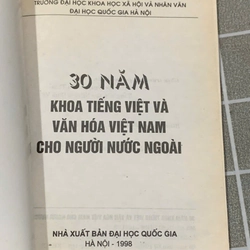 30 NĂM KHOA TIẾNG VIỆT VÀ VĂN HÓA VIỆT NAM CHO NGƯỜI  NƯỚC NGOÀI 545937