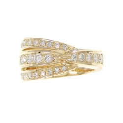 Nhẫn kim cương K18YG 0.77CT - Hàng hiệu Authentic 850179