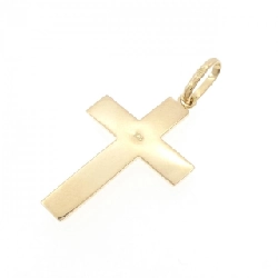 K18YG Mặt dây chuyền hình chữ thập - Hàng hiệu Chính hãng 862283