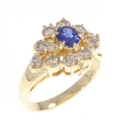 Nhẫn Sapphire K18YG 0.33CT