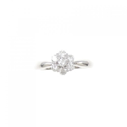 Nhẫn kim cương hoa PT900 0.50CT - Hàng hiệu Authentic 848606