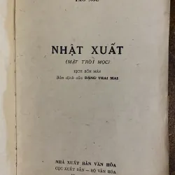Nhật Xuất (Mặt trời mọc)- Tào Ngu, Đặng Thái Mai dịch  1025460