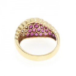 Nhẫn Ruby K18YG 1.59CT - Hàng hiệu Chính hãng 850407