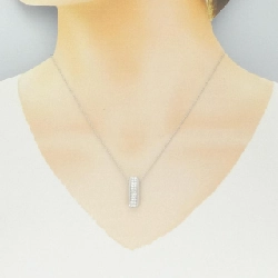 K18WG Dây chuyền kim cương 0.35CT - Hàng hiệu Chính hãng 860451