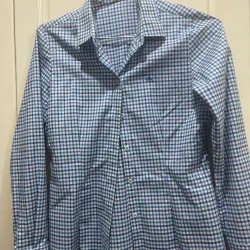 Áo sơ mi nam Cotton họa tiết sọc, caro, kẻ nhỏ, size trung bình 754244