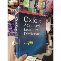 Oxford Advanced Learner's Dictionary 8th Edition mới 80% bị viết Sách tự học tiếng Anh HCM1004