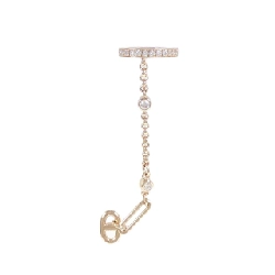 Khuyên tai kim cương 0.1CT một bên - Hàng hiệu Authentic