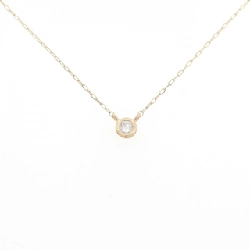 K18YG Dây chuyền kim cương 0.05CT - Hàng hiệu Chính hãng