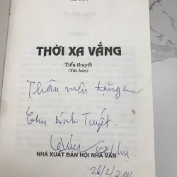 Thời Xa Vắng (Bìa đen) - Lê Lựu - Tiểu thuyết - có chữ ký tác giả 659134