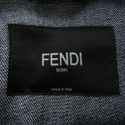 FENDI FW1027 AUAD Áo khoác denim - Hàng hiệu Chính hãng 891905