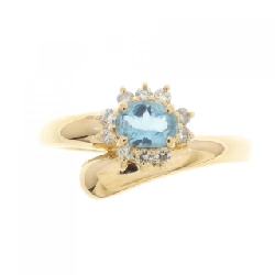 Nhẫn Blue Topaz K18YG 672819