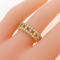 Nhẫn kim cương K18YG 0.87CT 672666