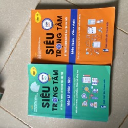 Siêu trọng tâm toán lý hóa văn anh lớp 10 chương trình mới 8274