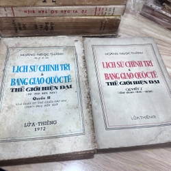 Lịch sử chính trị và bang giao quốc tế - Hoàng Ngọc Thành