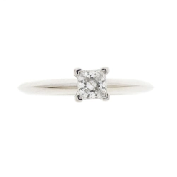 Nhẫn kim cương Tiffany 0.21CT - Hàng hiệu chính hãng 840856