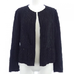 【Vintage】Chanel CHANEL P21321W03138 03P Áo khoác không cổ