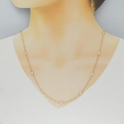 K18PG Dây chuyền kim cương 1.10CT - Hàng hiệu Chính hãng 859016