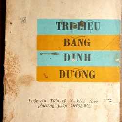 Trị liệu bằng dinh dưỡng phương pháp Ohsawa (sách xưa quá đẹp, 1973)