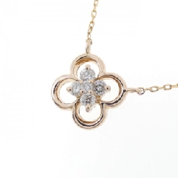 K18PG/K18YG Hoa Đá Kim Cương Dây Chuyền 0.10CT - Hàng hiệu Chính hãng 866714