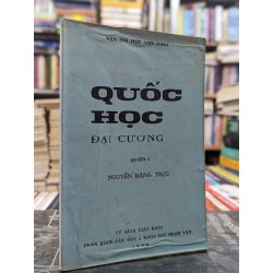 Quốc học đại cương - Nguyễn Đăng Thục 121607