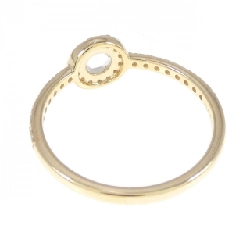 【Sản phẩm mới】Nhẫn kim cương K18YG 0.22CT 673689