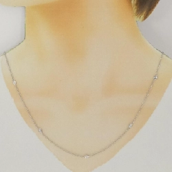 K18WG Dây chuyền kim cương 0.13CT - Hàng hiệu Authentic 846084