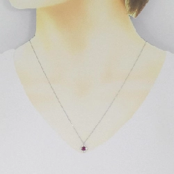 Dây chuyền ruby PT950/PT900 0.25CT - Hàng hiệu Chính hãng 862541