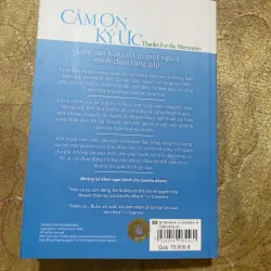 CẢM ƠN KÝ ỨC- CECELIA AHERN 726875