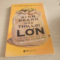 Abdullah PhD – Kinh doanh nhỏ thu lợi lớn 596805