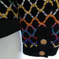 【Mã giảm giá】Áo khoác không cổ CHANEL 637270