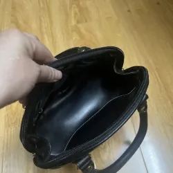 Túi nữ mini phom hến đi tiệc da thật 2hand 936050