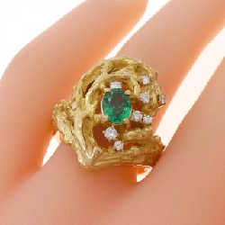 Nhẫn Emerald 0.50CT - Hàng hiệu Authentic 840191