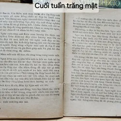CUỐI TUẦN TRĂNG MẬT - Tiểu thuyết của Nguyễn Quang Hà 706281