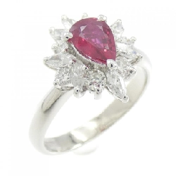 Nhẫn Ruby PT900 0.59CT